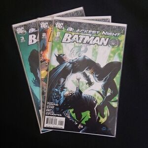 DC Comics - Blackest Night Batman - Complete Set of 3 - 2009